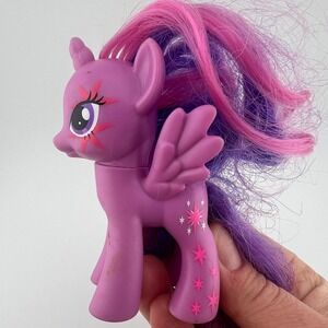 My Little Pony Twilight Sparkle Figure G4 Pink Purple Hair Wings Hasbro 2014